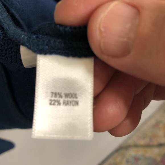 St John Collection Sweater Womens 10 Blue Santana Knit Cardigan Old Money NEW - Picture 15 of 16